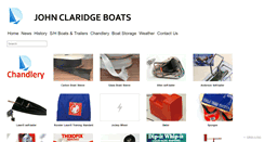 Desktop Screenshot of chandlery.johnclaridgeboats.co.uk